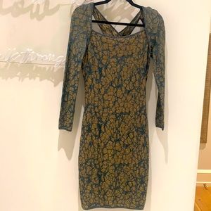 Beautiful green and gold missoni dress